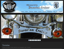 Tablet Screenshot of bavariancruiser.de
